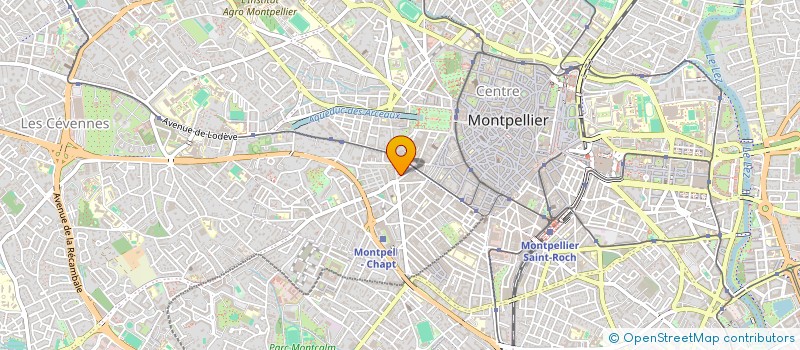 localisation de l'entreprise OSMOSE & MUSES à MONTPELLIER