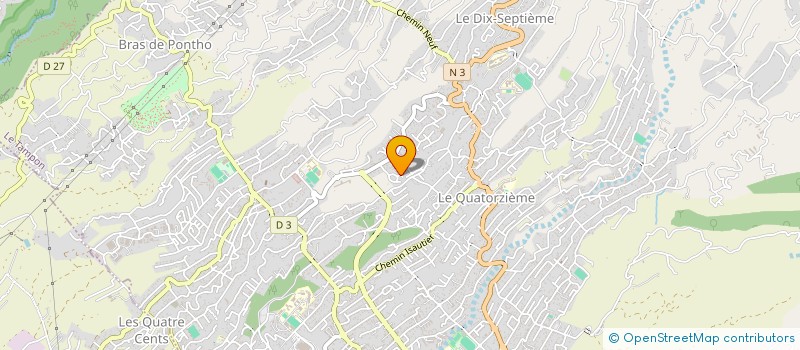 localisation de l'entreprise OSMOSE PLOMBERIE ET CLIMATISATION  LE TAMPON