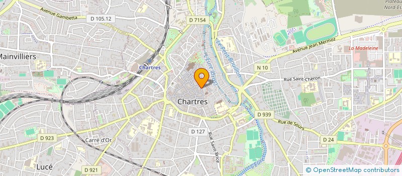 localisation de l'entreprise OSMOSE SOLUTIONS à CHARTRES