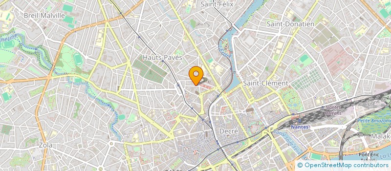 localisation de l'entreprise OSMOSIA  NANTES