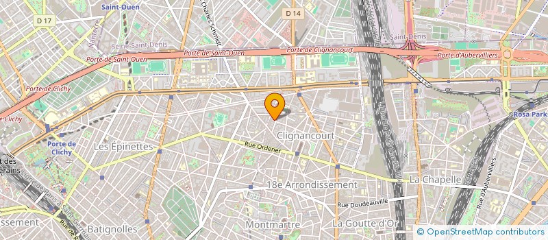 localisation de l'entreprise OSMOUGUEN à PARIS