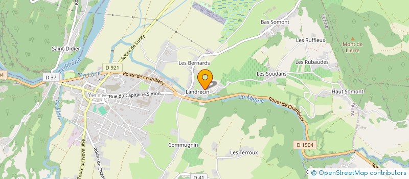 localisation de l'entreprise OSMOZ' à LES AVENIERES VEYRINS-THUELLIN