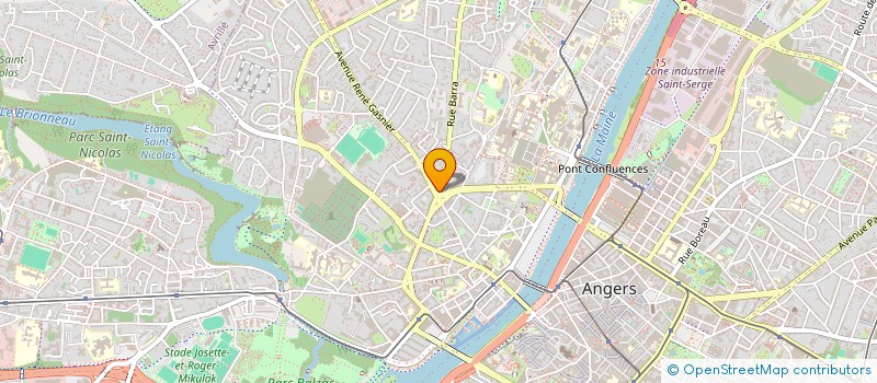 localisation de l'entreprise OSMOZ à ANGERS