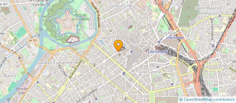 localisation de l'entreprise OSMOZ'AVOCATS à LILLE