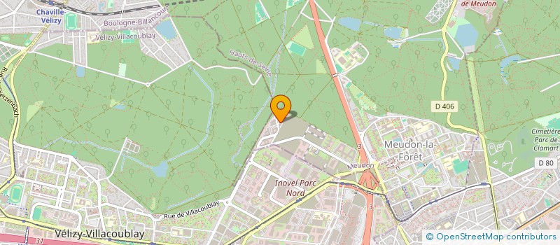 localisation de l'entreprise OSMOZ VIGILANCE SECURITY à MEUDON