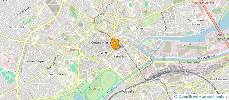 localisation de l'entreprise OSMOZE à CAEN