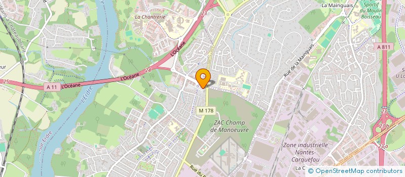 localisation de l'entreprise OSMOZEO NANTES à NANTES