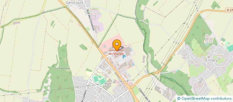 localisation de l'entreprise OSNY CONCEPT à OSNY