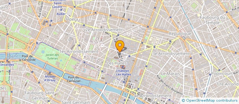 localisation de l'entreprise OSNY INVEST à PARIS