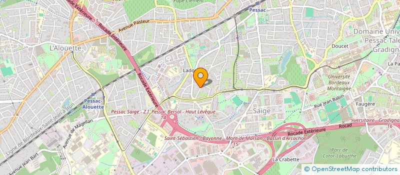 localisation de l'entreprise OSONS  PESSAC