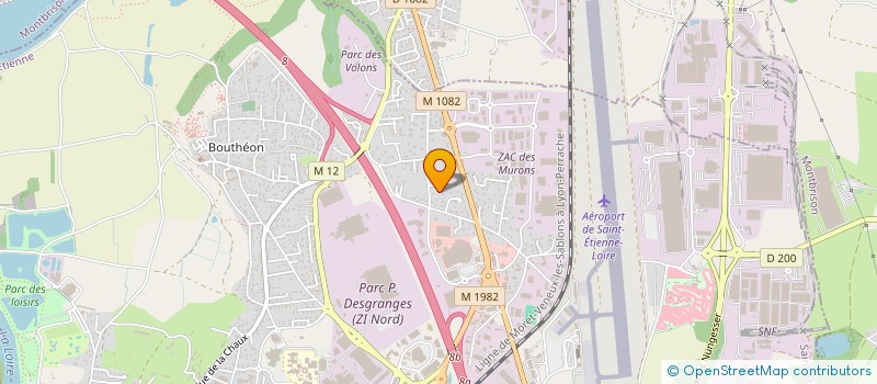 localisation de l'entreprise OSONS ETRE  ANDREZIEUX-BOUTHEON