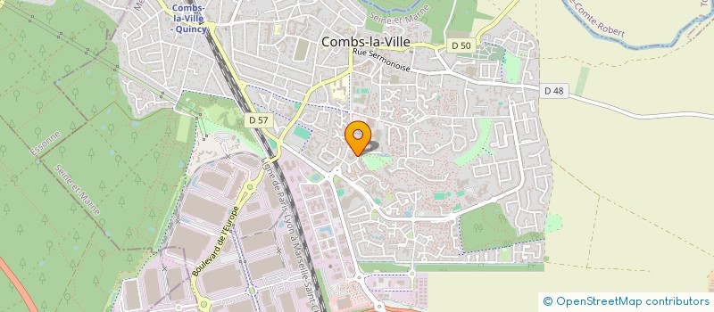 localisation de l'entreprise OSONS L'ESPOIR  COMBS-LA-VILLE