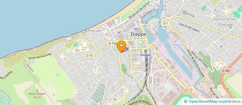 localisation de l'entreprise OSONS L'OPERA, L'ACADEMIE à DIEPPE