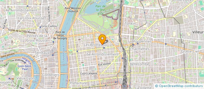 localisation de l'entreprise OSONS LA FRATERNITE  LYON