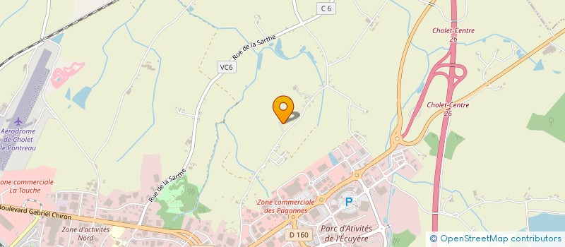 localisation de l'entreprise OSONS LE FAIRE à CHOLET