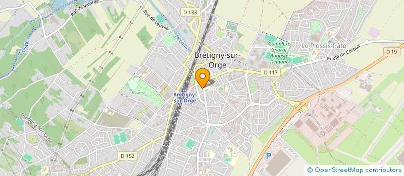 localisation de l'entreprise OSORIO RENOVATION à BRETIGNY-SUR-ORGE