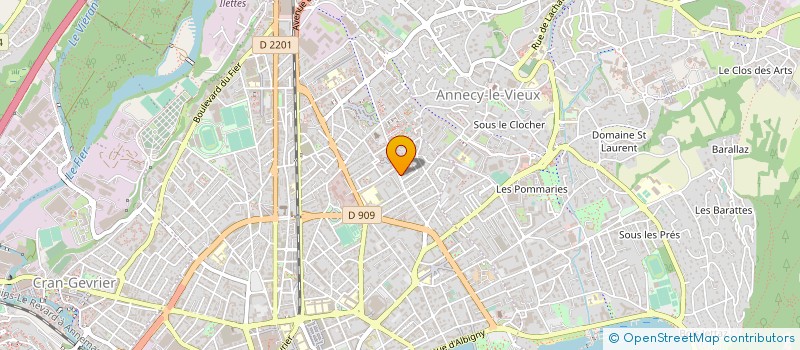 localisation de l'entreprise OSOURCES DIVONNE  ANNECY