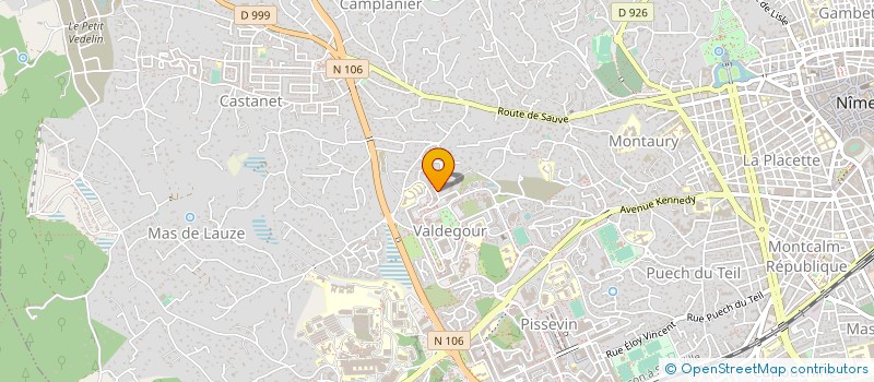 localisation de l'entreprise OSP OCCITANIE SECURITE PRESTIGE  NIMES