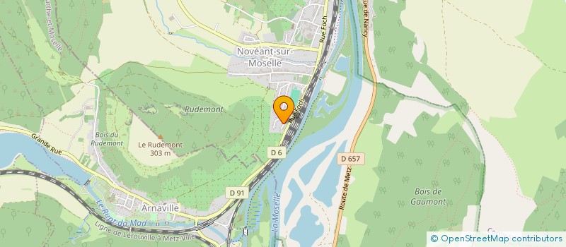 localisation de l'entreprise OSP REAL ESTATE  NOVEANT-SUR-MOSELLE