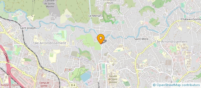 localisation de l'entreprise OSP SERVICES à MARSEILLE