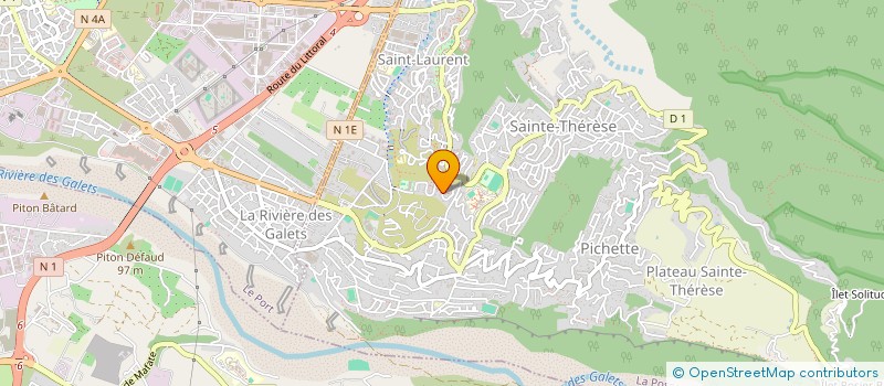 localisation de l'entreprise OSP2 à LA POSSESSION