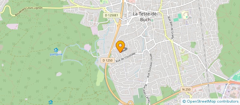 localisation de l'entreprise OSPA à LA TESTE-DE-BUCH