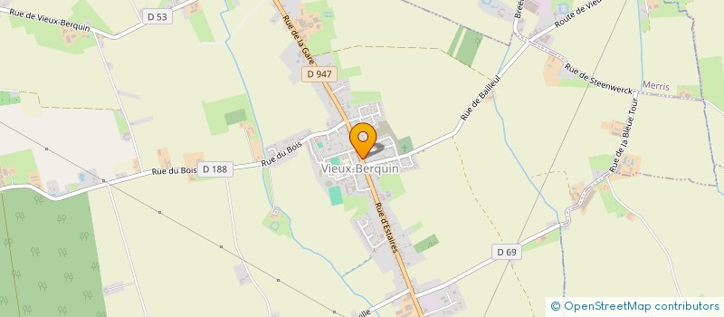 localisation de l'entreprise OSPA'CIEUX  VIEUX-BERQUIN