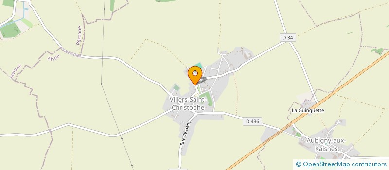 localisation de l'entreprise OSPJ  VILLERS-SAINT-CHRISTOPHE