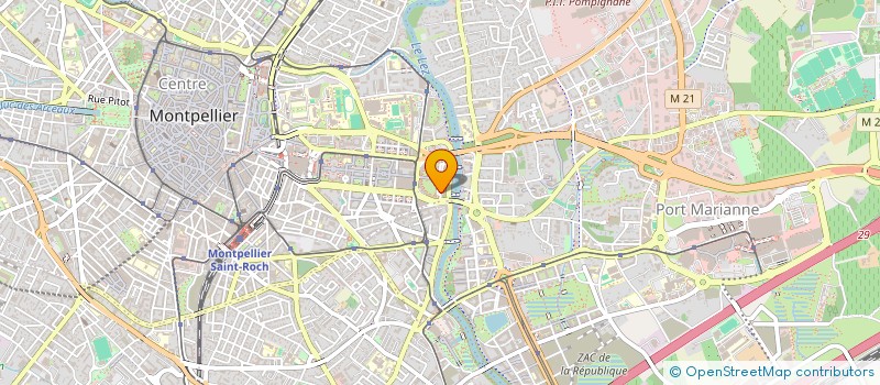 localisation de l'entreprise OSPM à MONTPELLIER