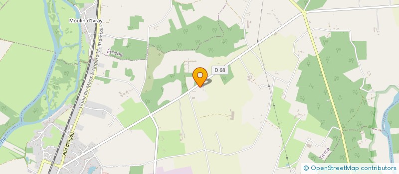 localisation de l'entreprise OSR-IMMO à TIERCE