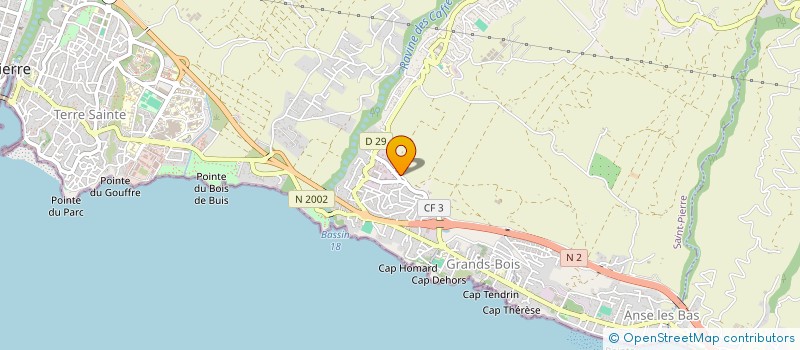 localisation de l'entreprise OSR SUD  SAINT-PIERRE