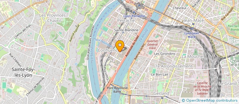 localisation de l'entreprise OSRA TRADING CO., LTD  LYON