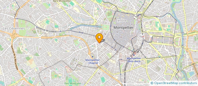 localisation de l'entreprise OSRAT à MONTPELLIER