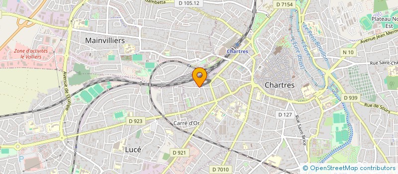 localisation de l'entreprise OSREXIT HOLDING à CHARTRES