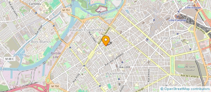localisation de l'entreprise OSS FOOD à LILLE
