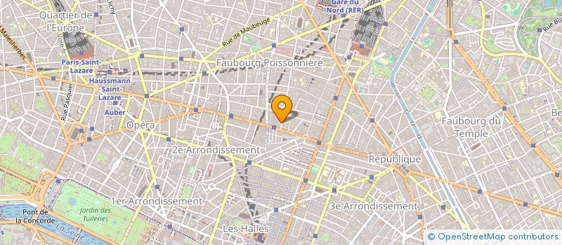 localisation de l'entreprise OSS - IRIS  PARIS