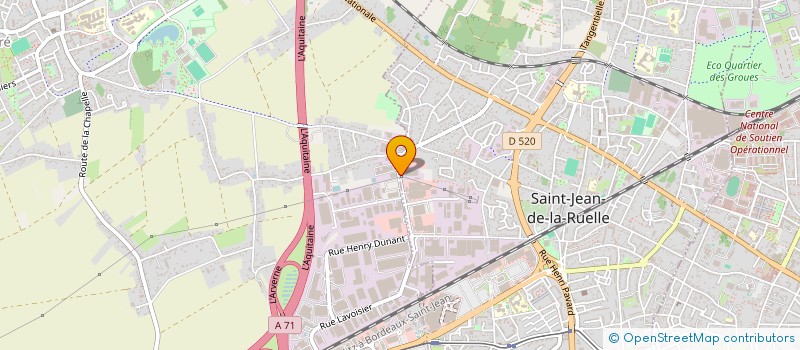 localisation de l'entreprise OSS TERRAINS à INGRE
