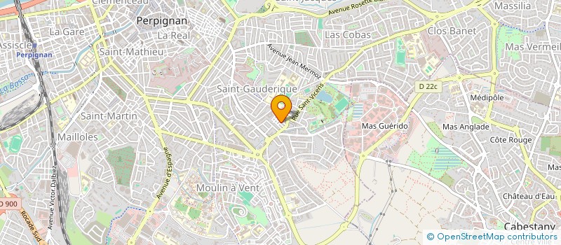 localisation de l'entreprise OSS66 MULTISERVICES à PERPIGNAN