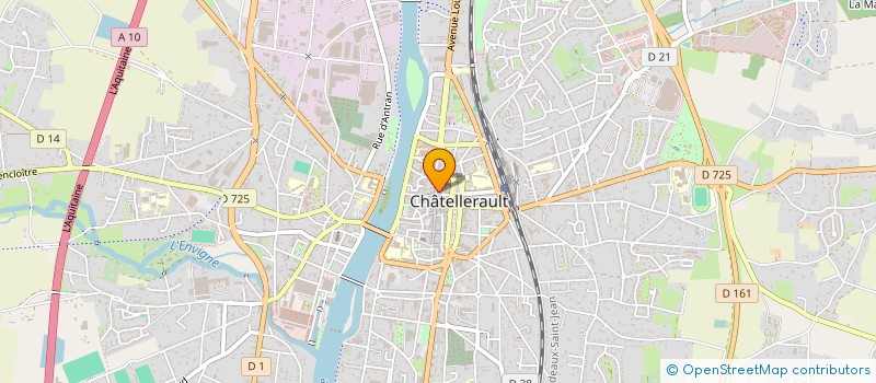 localisation de l'entreprise OSSANA  CHATELLERAULT