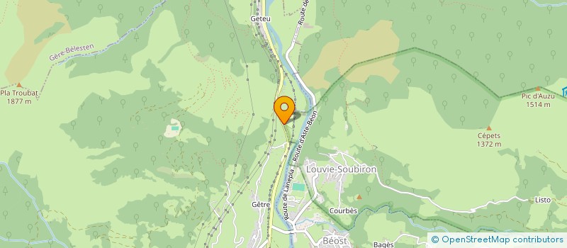 localisation de l'entreprise OSSAU B2B SERVICES  LARUNS