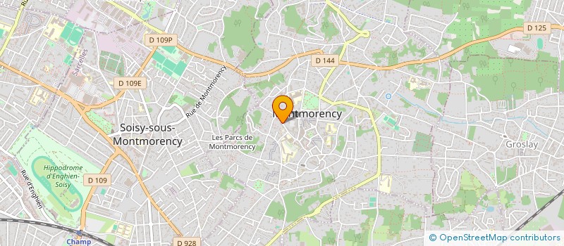 localisation de l'entreprise OSSAU & CO.  MONTMORENCY