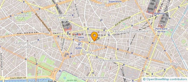 localisation de l'entreprise OSSEMONT à PARIS