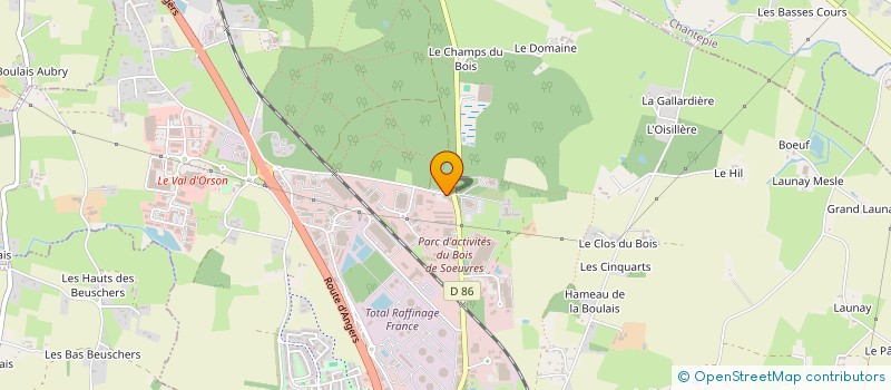 localisation de l'entreprise OSSIE  VERN-SUR-SEICHE