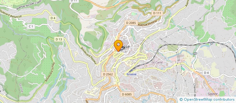 localisation de l'entreprise OSSOLA  GRASSE