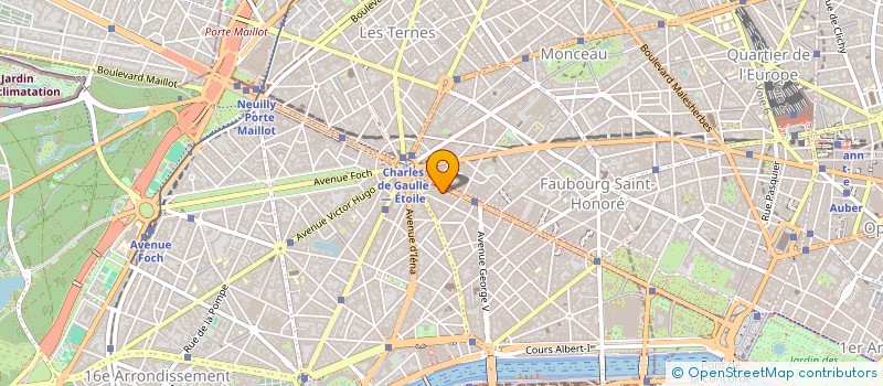 localisation de l'entreprise OSSORY (FRANCE) à PARIS