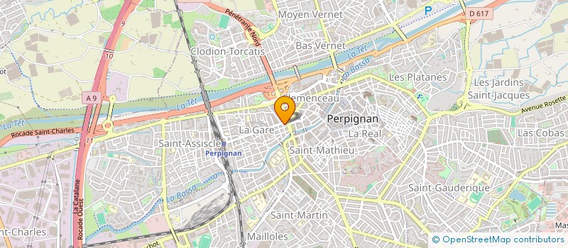 localisation de l'entreprise OSSOS  PERPIGNAN