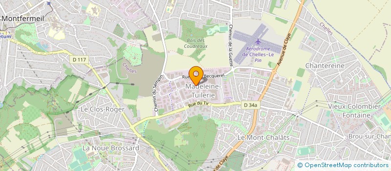 localisation de l'entreprise OSSOTECH  CHELLES