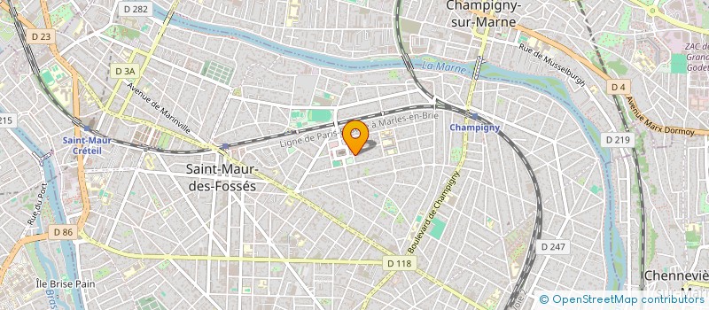 localisation de l'entreprise OST VINTIMILLE à SAINT-MAUR-DES-FOSSES