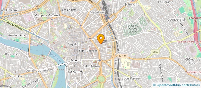 localisation de l'entreprise OSTABAT  TOULOUSE