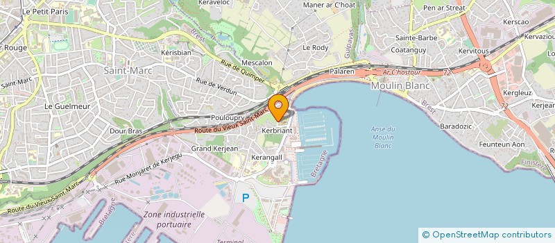 localisation de l'entreprise OSTAL - AUBERGES DE JEUNESSE à BREST